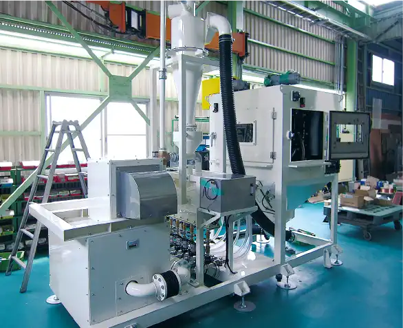 製作した加工機械