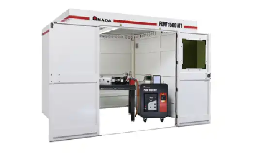 ハンディファイバーレーザ溶接機